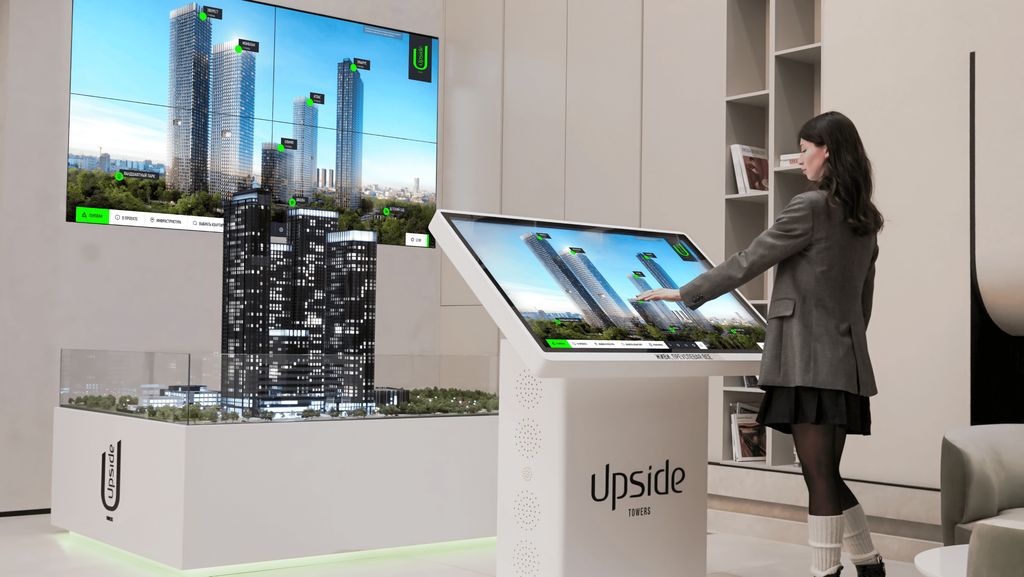 Офис продаж ЖК «Upside Towers» для Upside Development